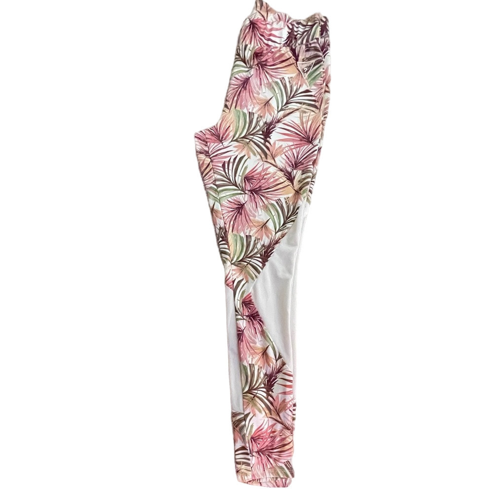 Guess Carmelia Printed Leggings Multicolor M - Mesh Athletic